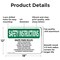 Signmission Skate Park Rules Skate At Your Own Risk, 18 in W x Rectangle, Aluminum OS-2PACK-SI-A-1218-L-11453 - alternate 5